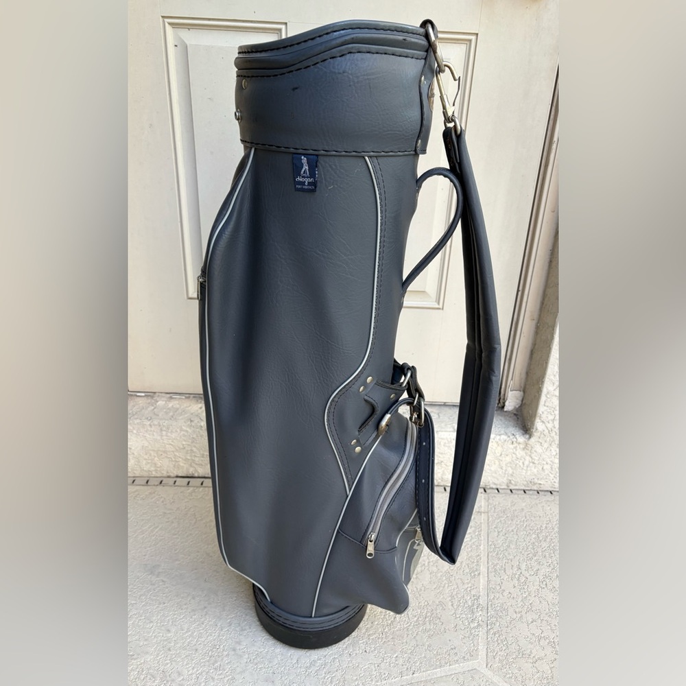 Vintage Gray Ben Hogan Tour Golf Bag - Picture 5 of 11